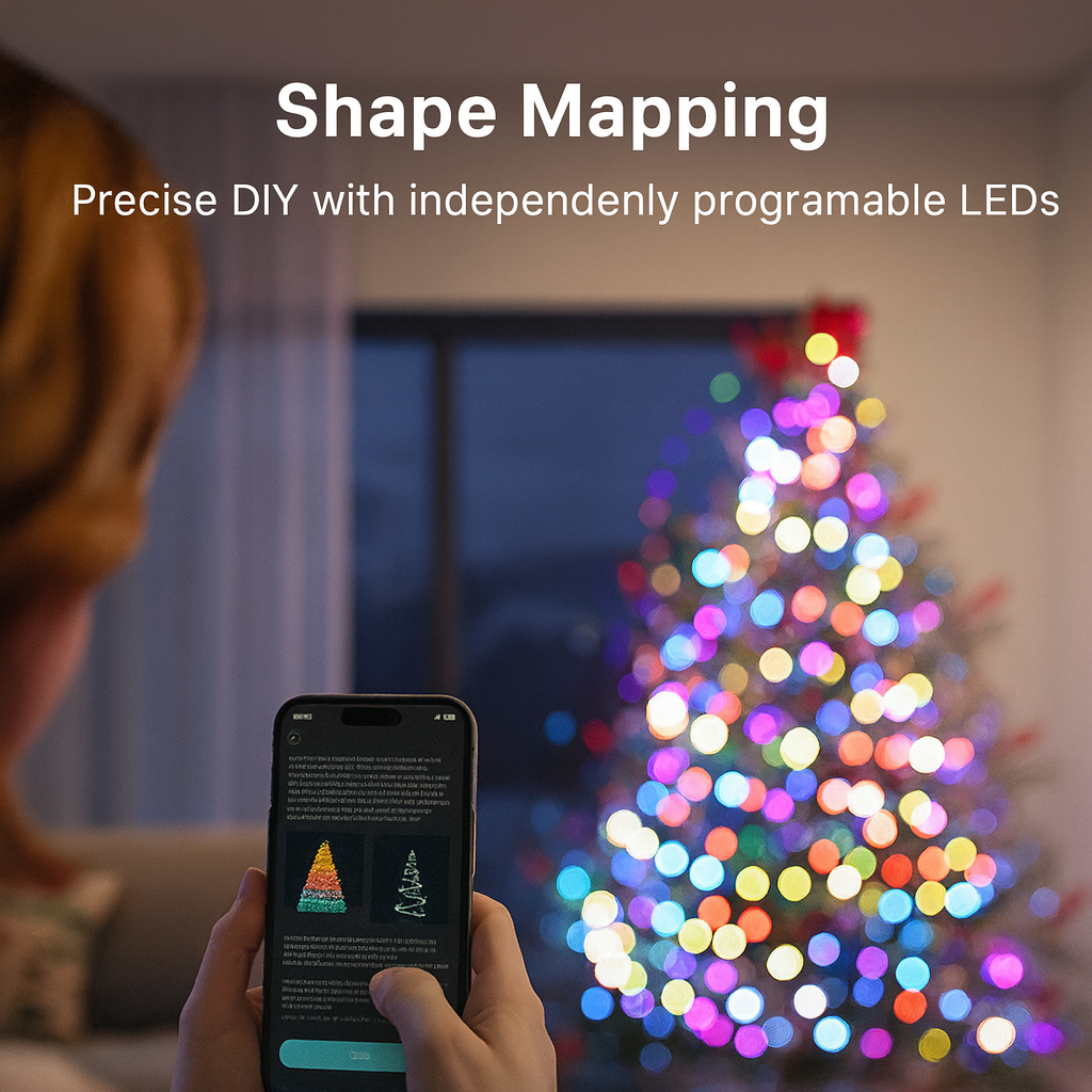 Smart LED Christmas Tree Lights