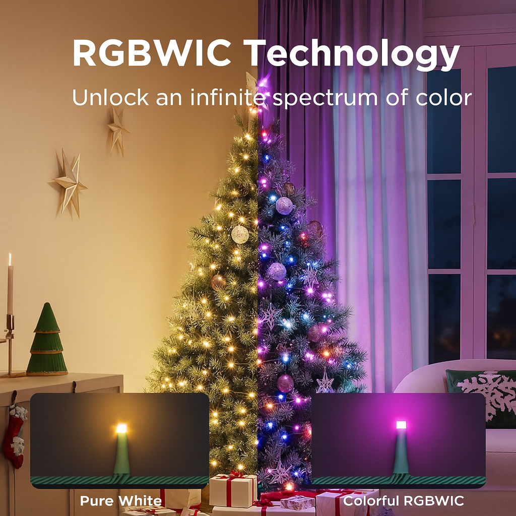 Smart LED Christmas Tree Lights