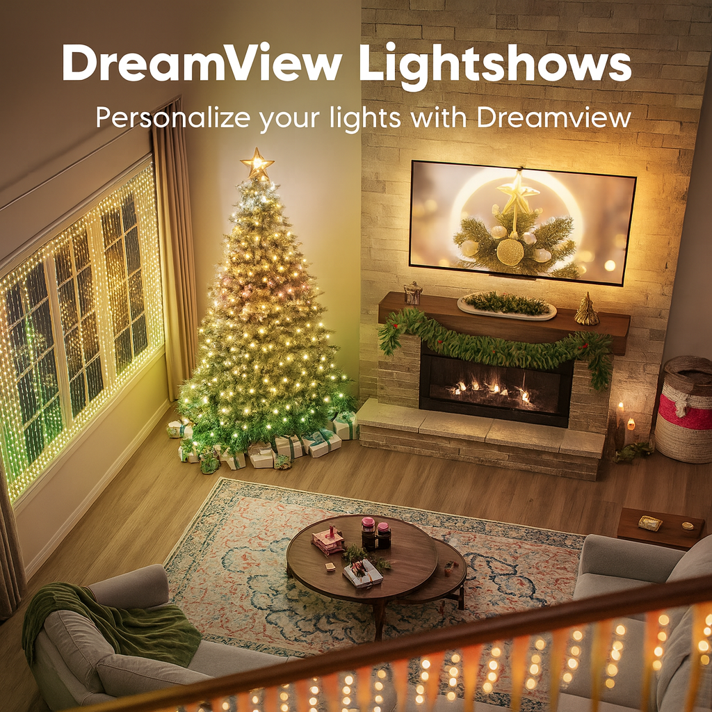 Smart LED Christmas Tree Lights